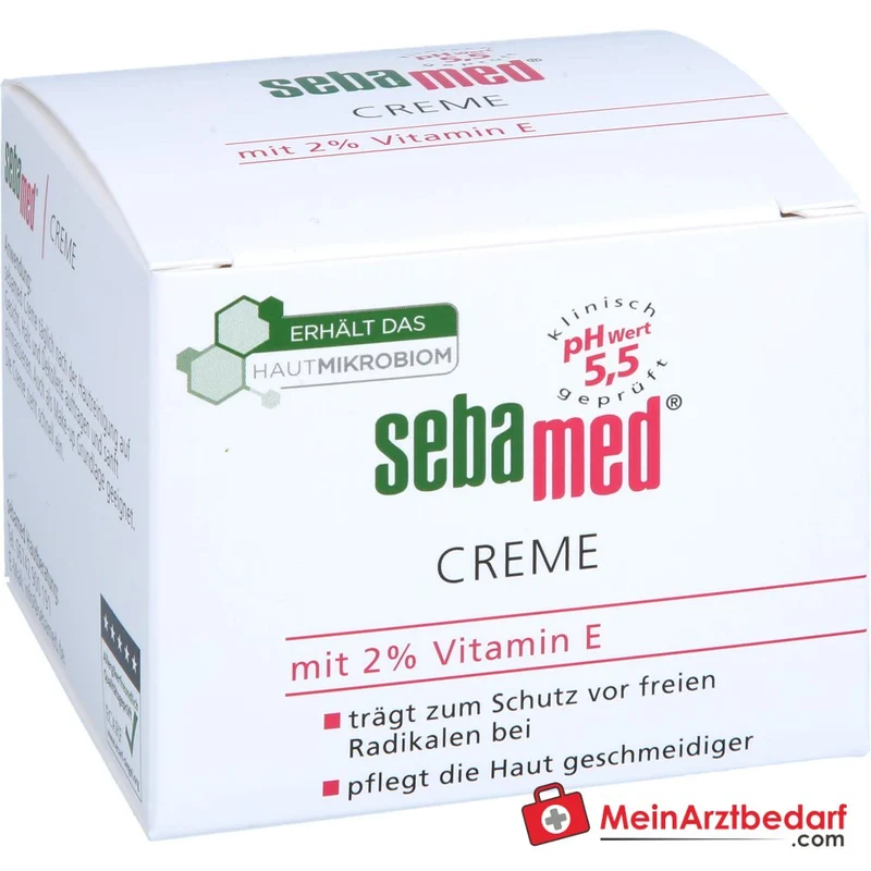 sebamed Creme mit 2% Vitamin E, 75 ml