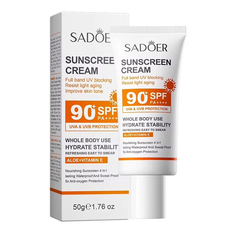 SADOER SPF 90+ fényvédő