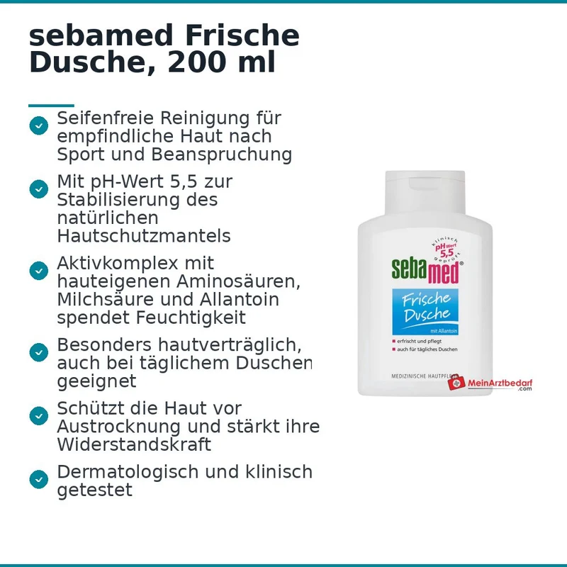 sebamed Frische Dusche, 200 ml