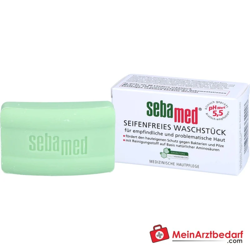 sebamed Seifenfreies Waschstück, 50 g
