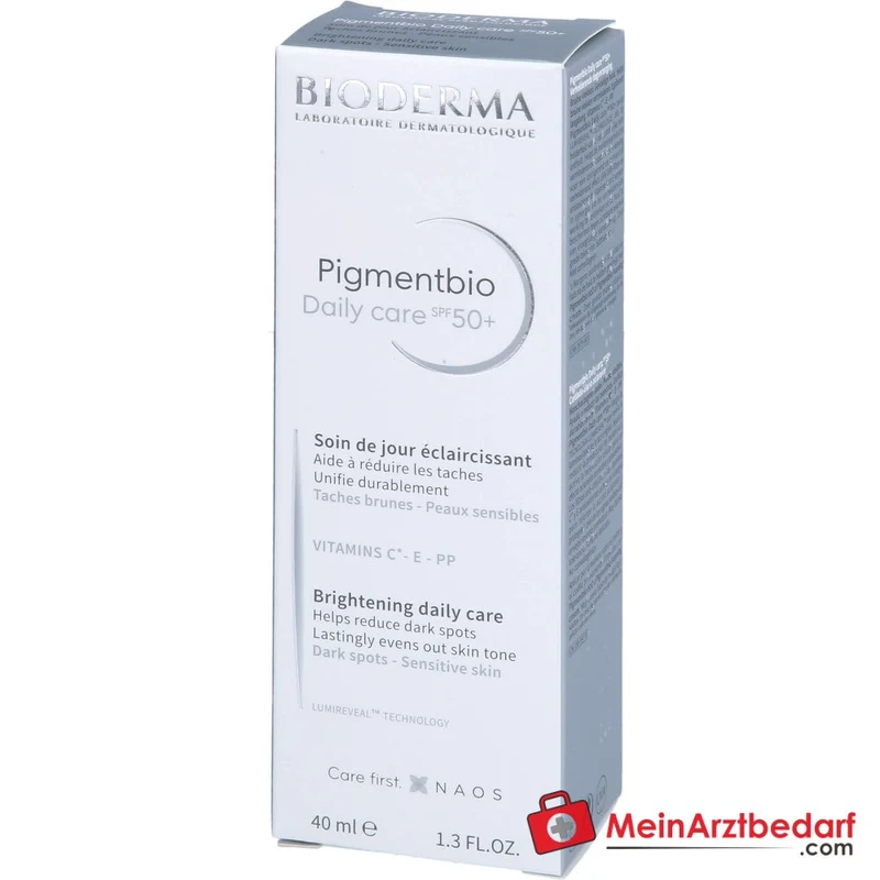 Bioderma Pigmentbio Daily Care LSF 50+ Creme, 40 ml