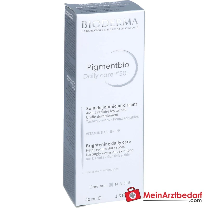 Bioderma Pigmentbio Daily Care LSF 50+ Creme, 40 ml