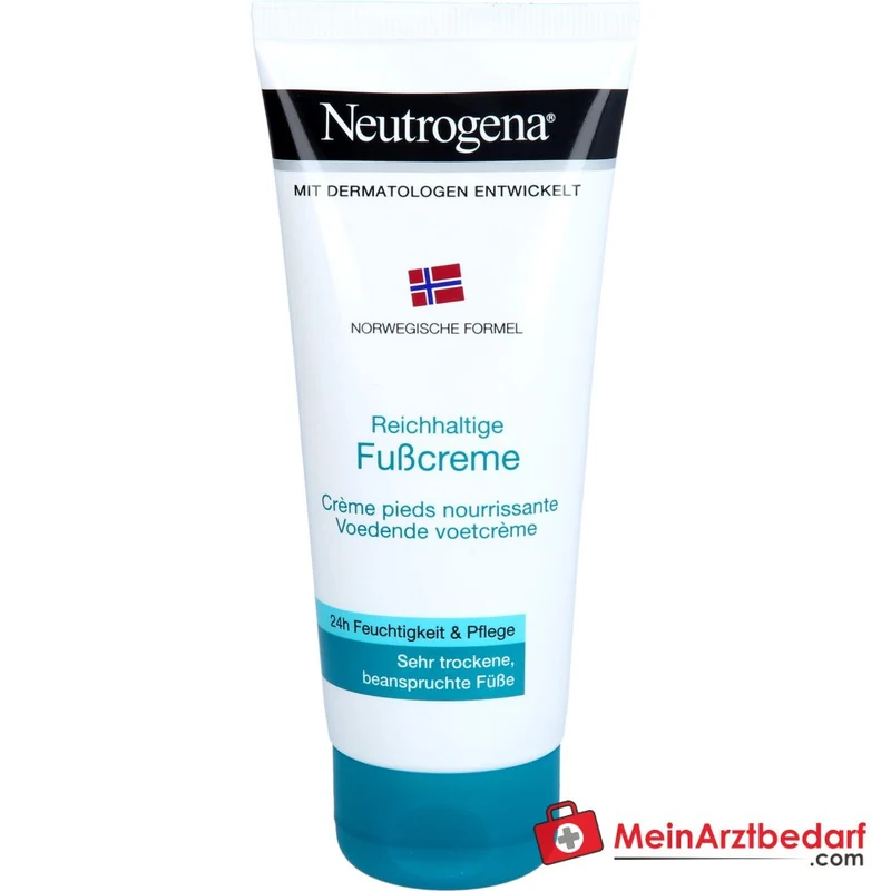 Neutrogena Norwegische Formel Reichhaltige Fußcreme, 100 ml