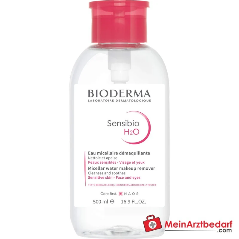 Bioderma Sensibio H2O Mizellen-Reinigungslösung, 500 ml