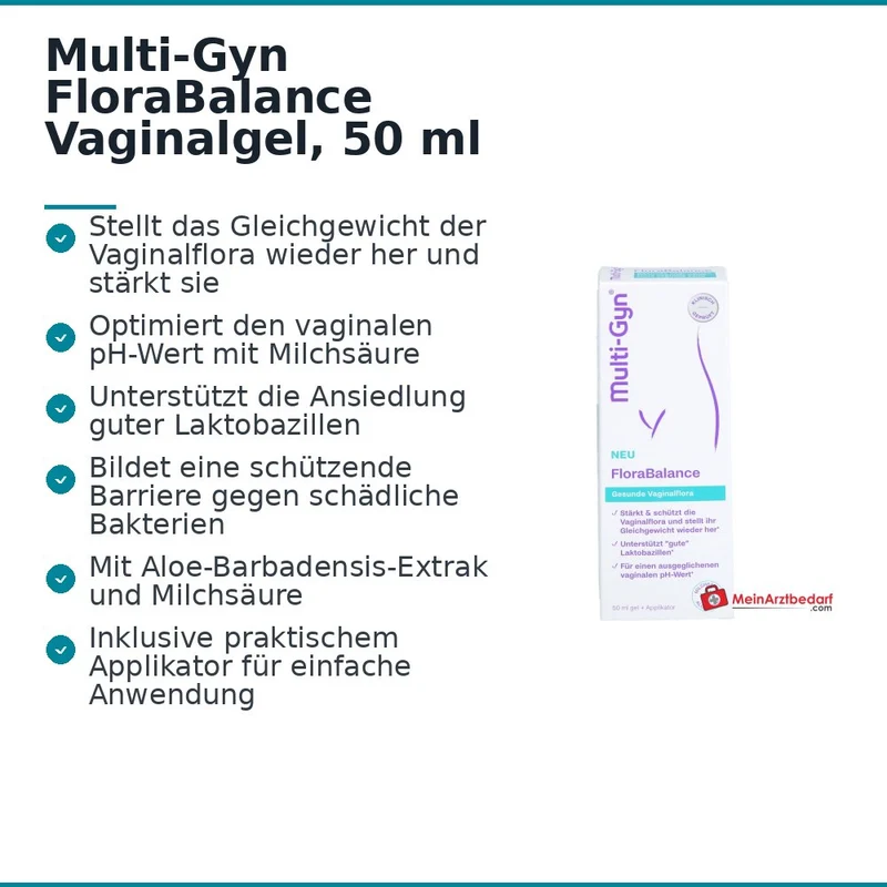 Multi-Gyn FloraBalance Vaginalgel, 50 ml