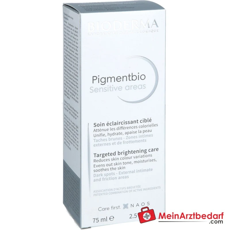 Bioderma Pigmentbio Sensitive Areas Creme, 75 ml