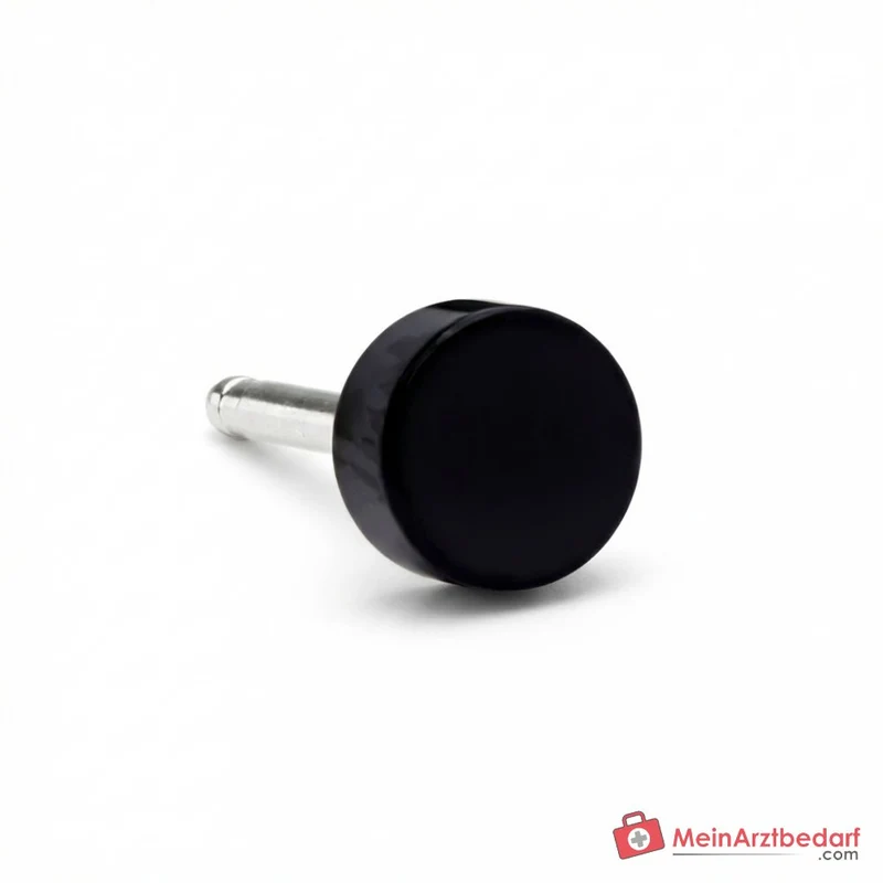 Blomdahl Erstohrstecker Puck schwarz, 5 mm, 10 Stk.