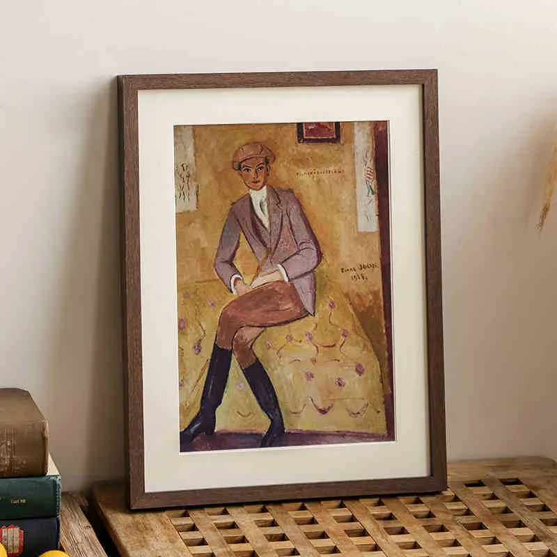 Künstlerische Gerahmte Puzzle Anzeige