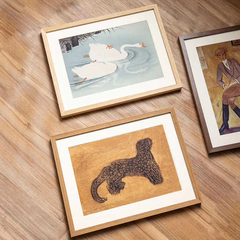 Künstlerische Gerahmte Puzzle Anzeige