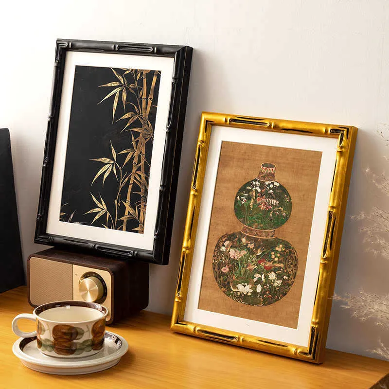 Künstlerisch gerahmtes dekoratives florales Kunstwerk