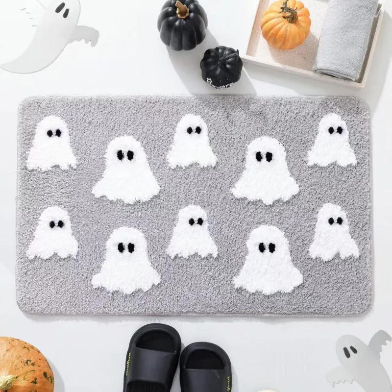 Spooky Halloween-Themen Badmatte
