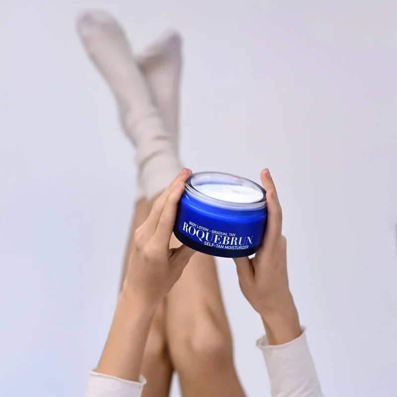 ROQUEBRUN. Gradual Body Lotion + Face Tanning Mist Dark