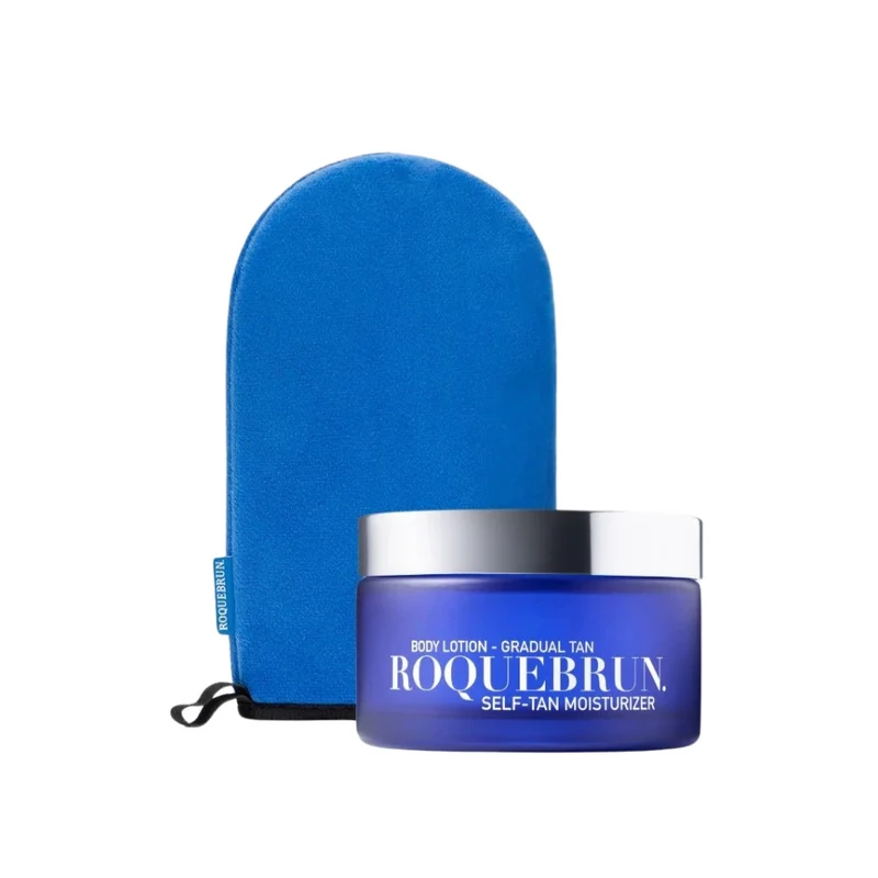 ROQUEBRUN. Körperlotion & Handschuh-Set