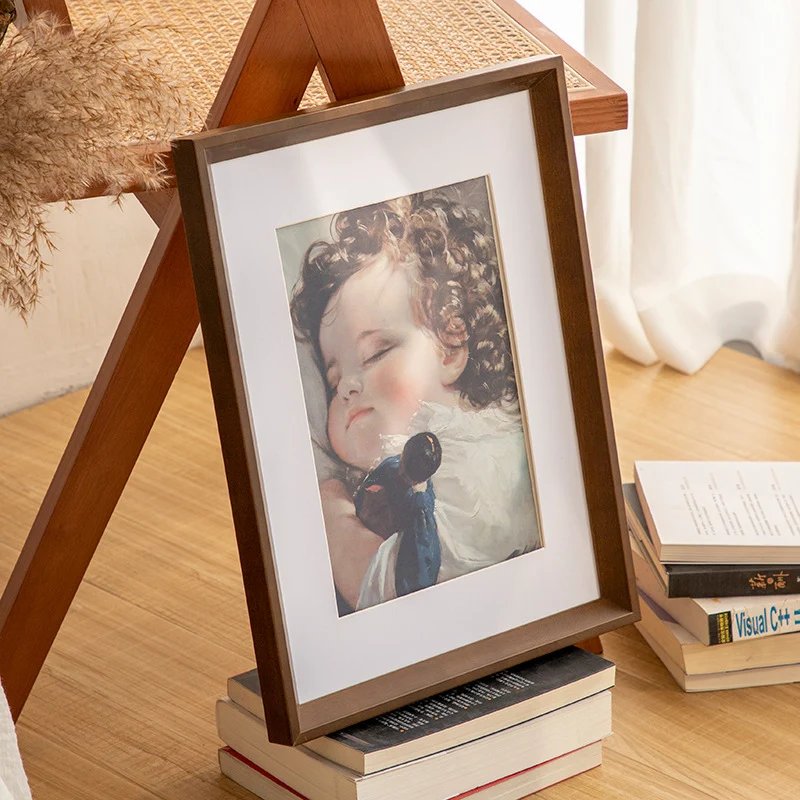 Künstlerische Modeillustrationsrahmen