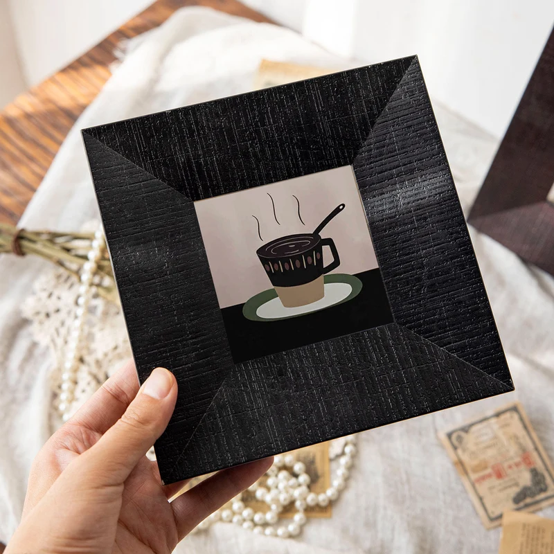 Künstlerischer Kaffee-Themen-Bilderrahmen