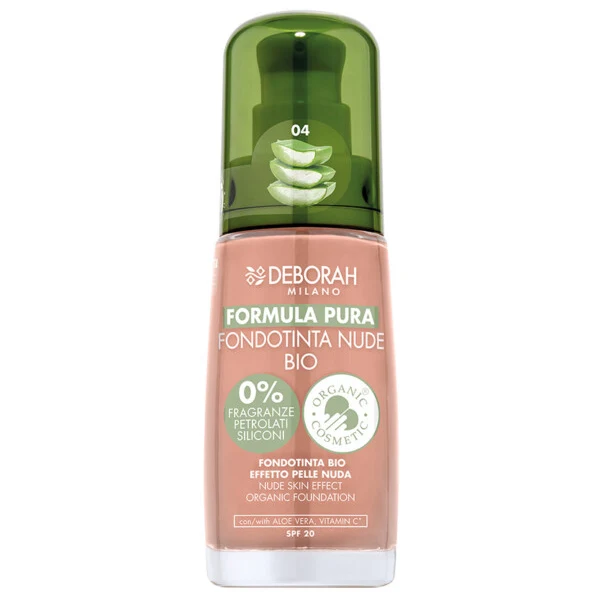 DEBORAH MILANO Formula Pura Nude Foundation Bio 30ml