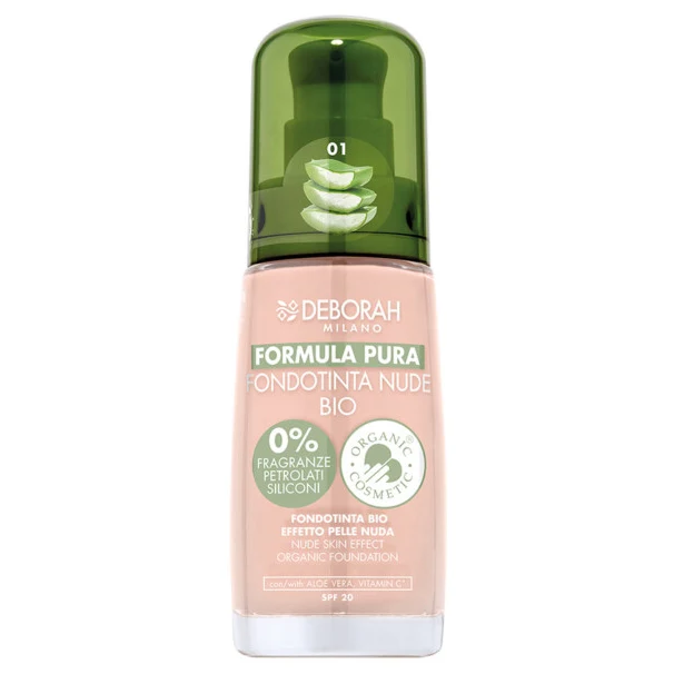DEBORAH MILANO Formula Pura Nude Foundation Bio 30ml