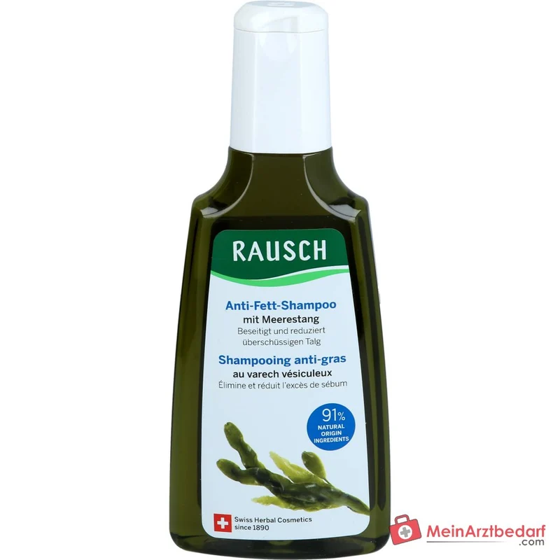 Rausch Anti-Fett-Shampoo mit Meerestang, 200 ml