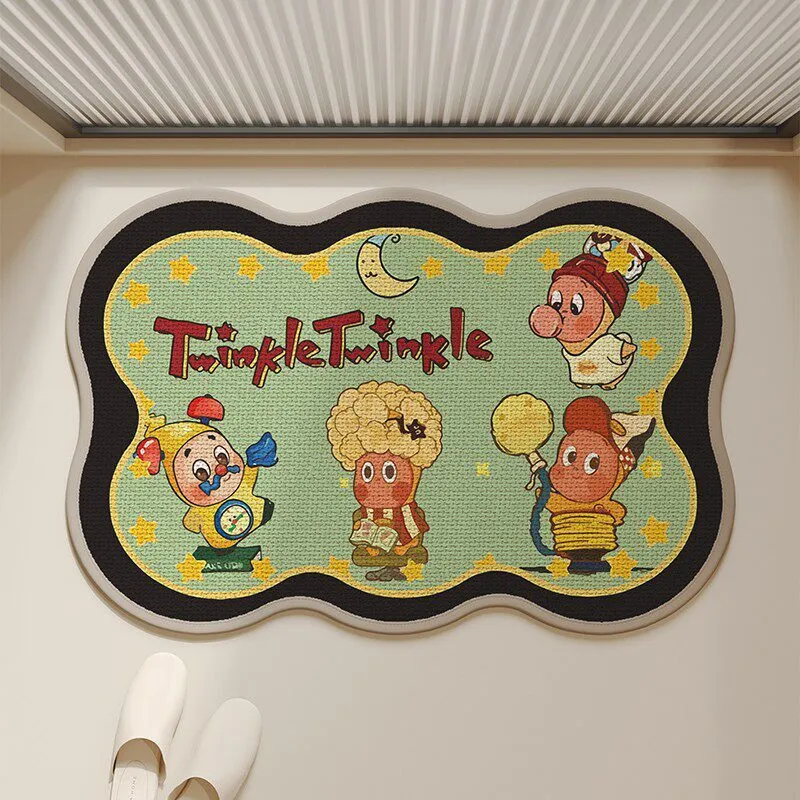 Verspielt cartoon-themed Teppich