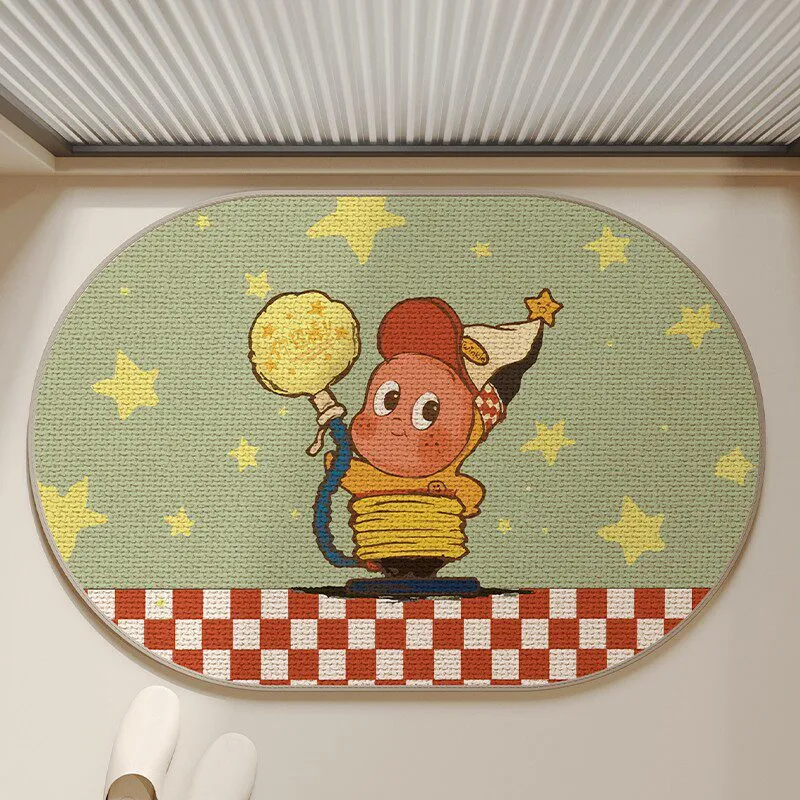 Verspielt cartoon-themed Teppich