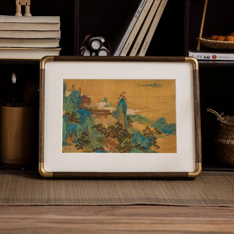 Dekoratives gerahmtes Landschaftsbild
