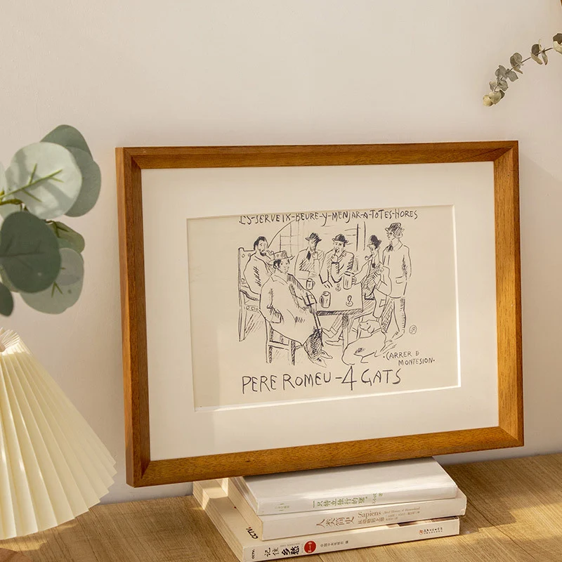 Dekorative Botanische Wandkunst Rahmen