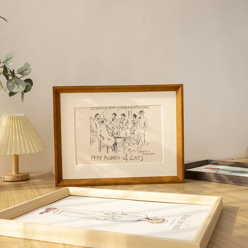 Dekorative Botanische Wandkunst Rahmen