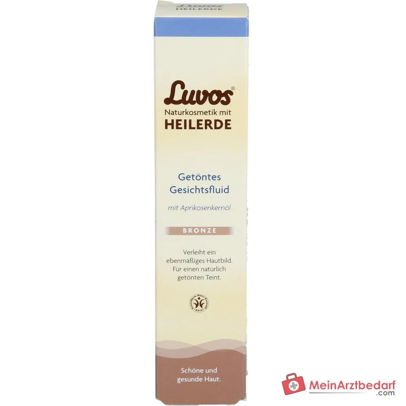 Luvos Naturkosmetik getöntes Gesichtsfluid Bronze, 50 ml