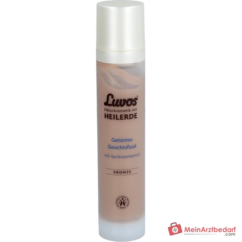 Luvos Naturkosmetik getöntes Gesichtsfluid Bronze, 50 ml