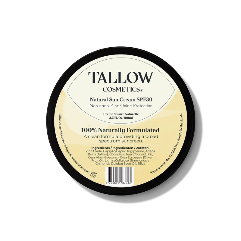 Tallow Cosmetics Zonnebrandcreme 100 gram
