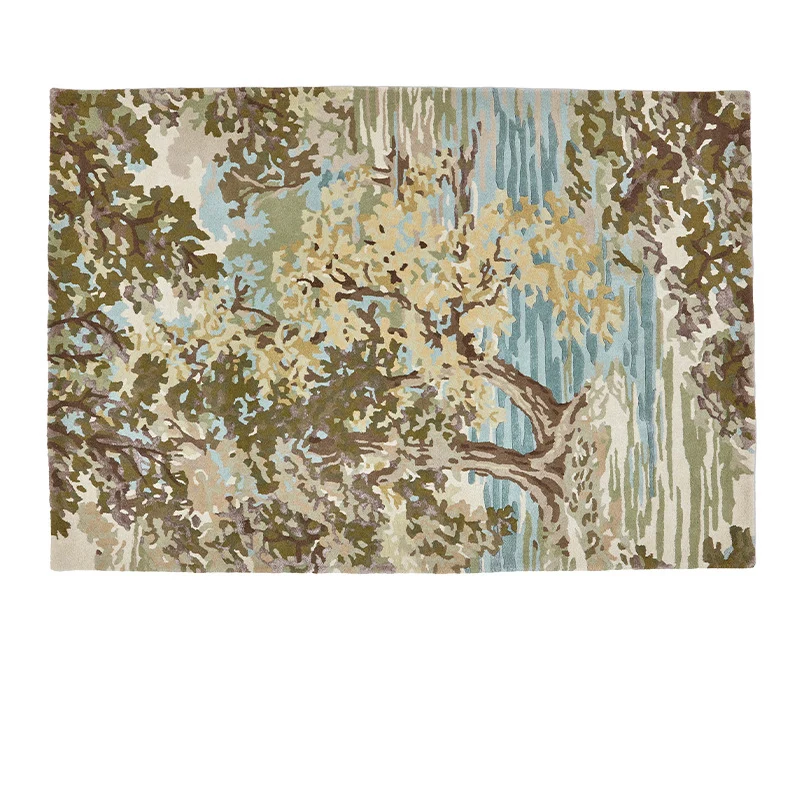 Natur-inspirierte dekorative Teppich