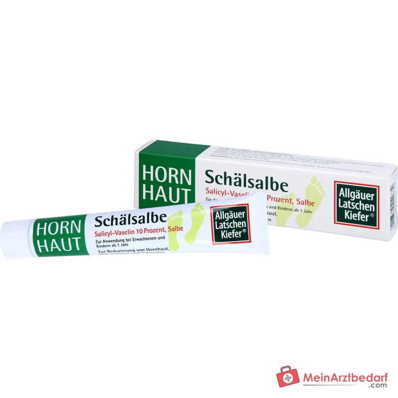Allgäuer Latschenkiefer Hornhaut Schälsalbe Salicylsäure Salbe, 50 g