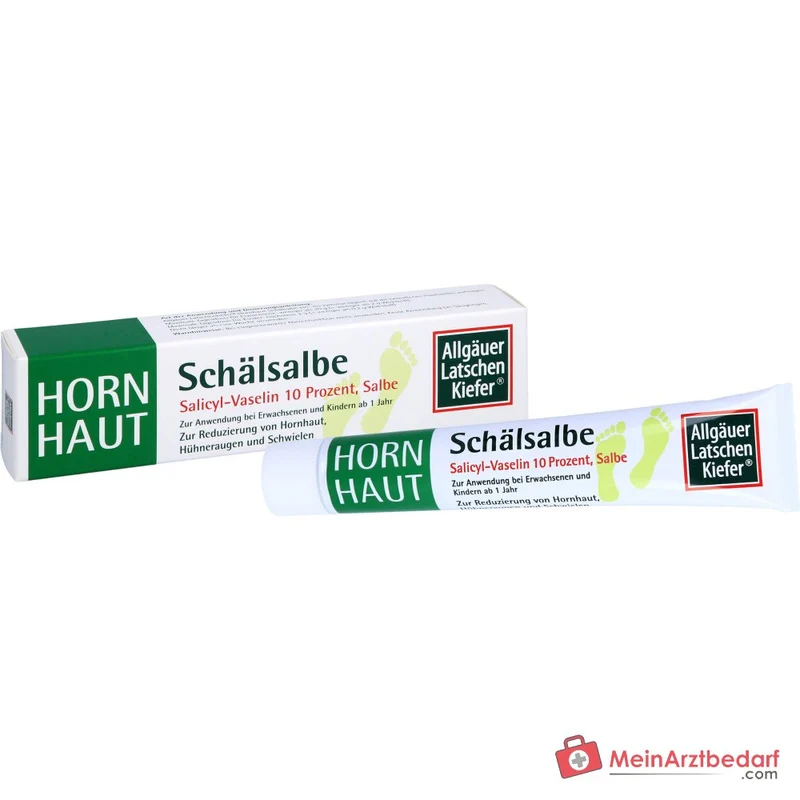 Allgäuer Latschenkiefer Hornhaut Schälsalbe Salicylsäure Salbe, 50 g