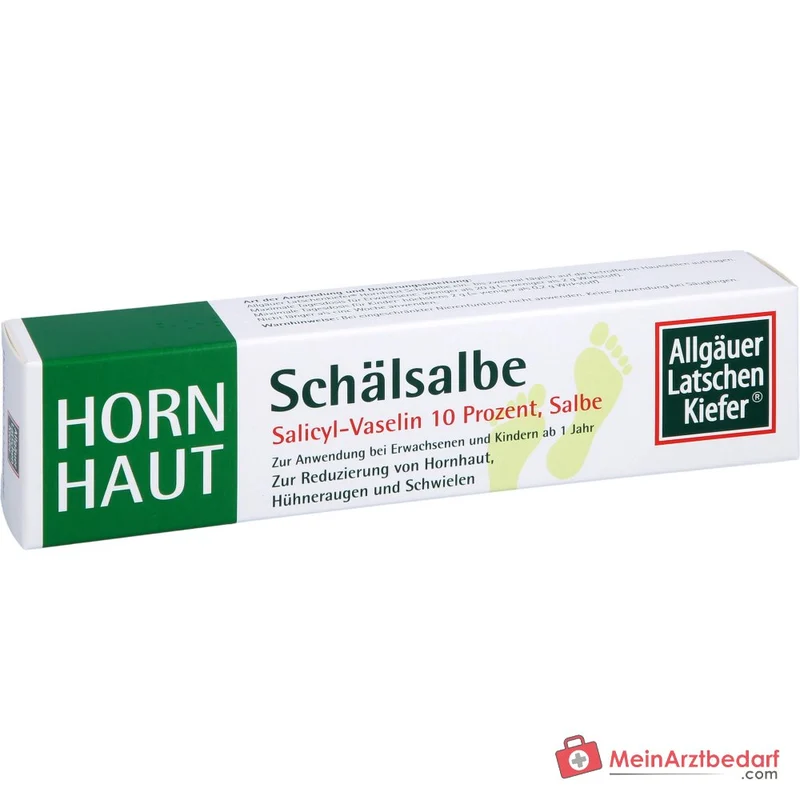 Allgäuer Latschenkiefer Hornhaut Schälsalbe Salicylsäure Salbe, 50 g