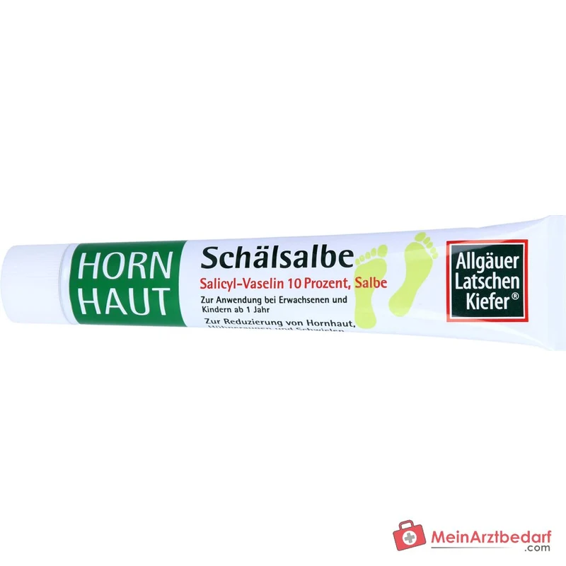 Allgäuer Latschenkiefer Hornhaut Schälsalbe Salicylsäure Salbe, 50 g