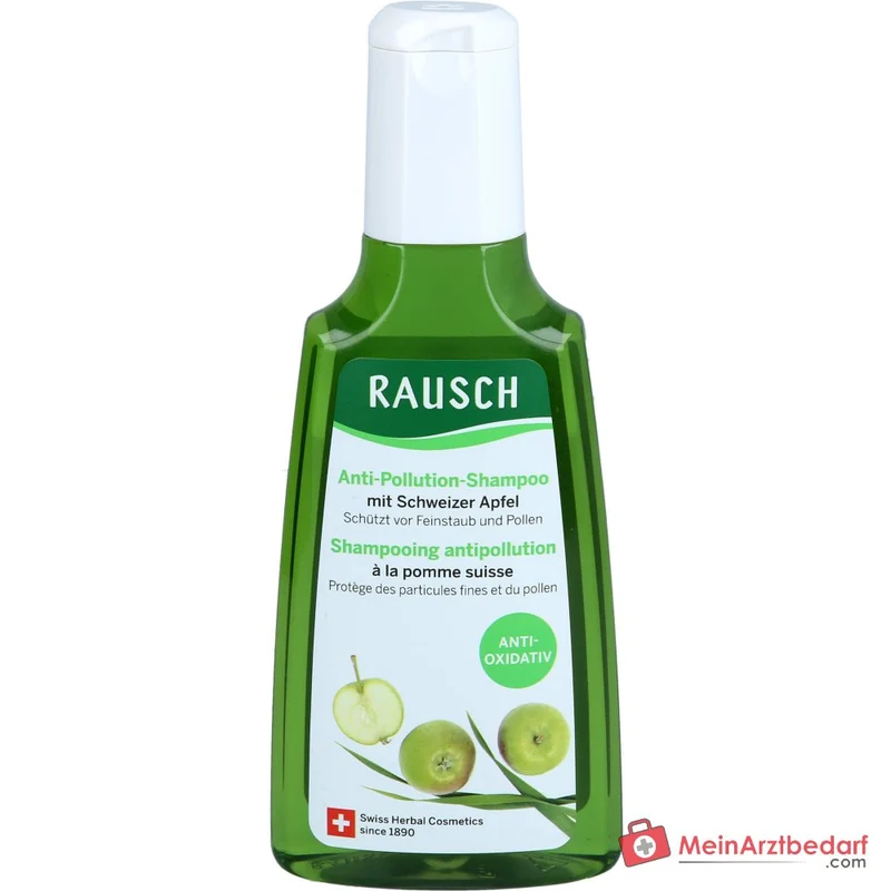 Rausch Anti-Pollution Shampoo mit Schweizer Apfel, 200 ml
