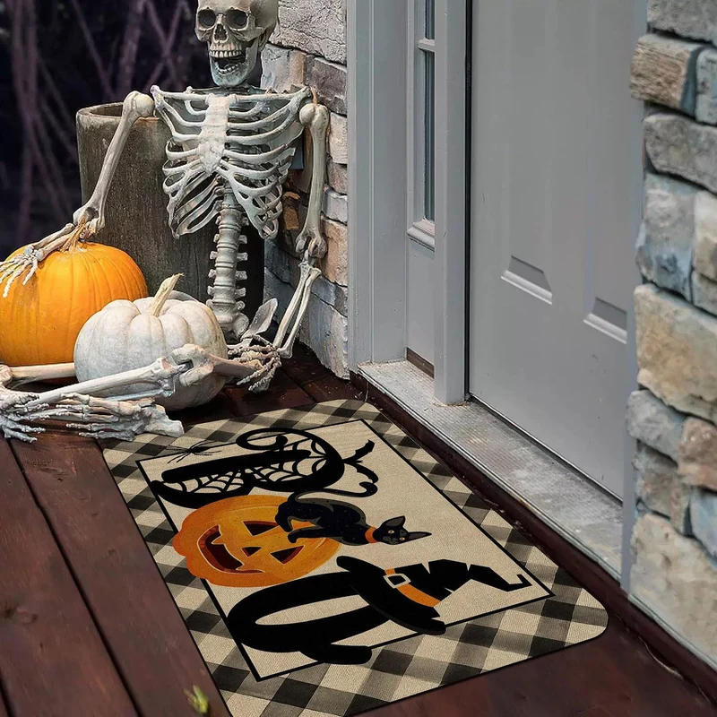 Halloween-Themen Dekorative Willkommenmatte für Zuhause
