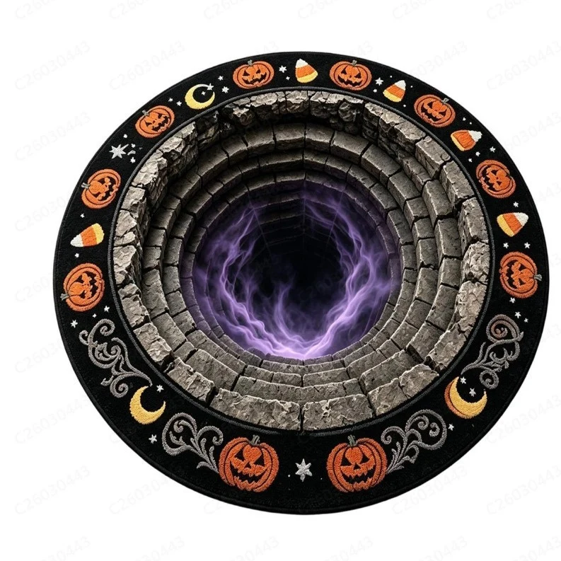 Halloween-Themen dekorativer Teppich für das Zuhause