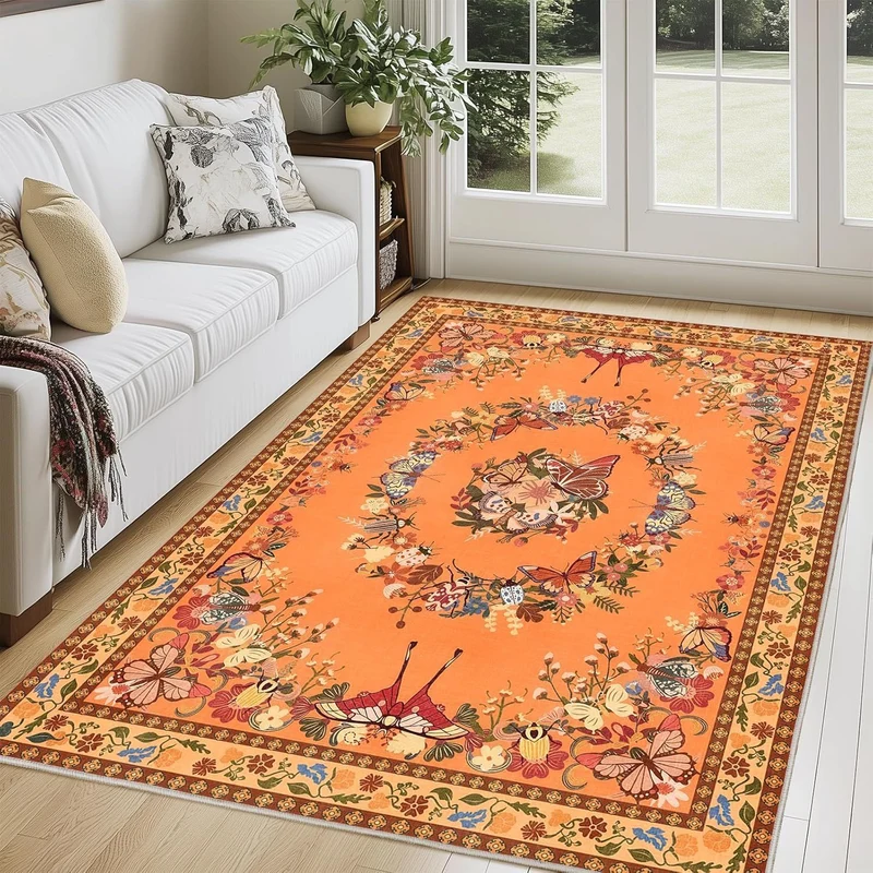 Natur-inspirierte dekorative Teppich