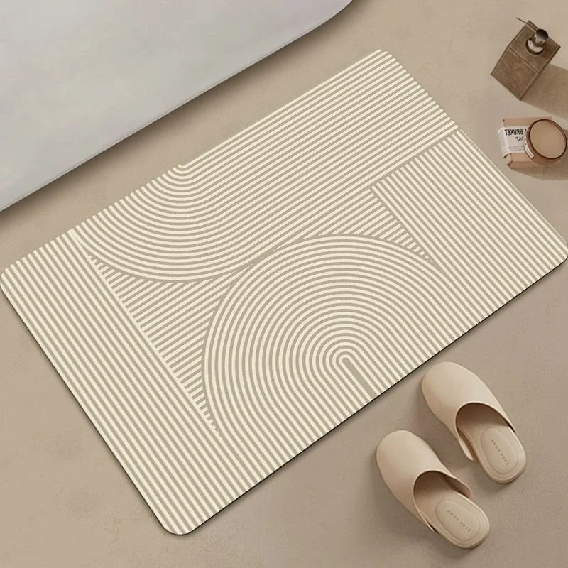 Moderne Geometrische Badematte
