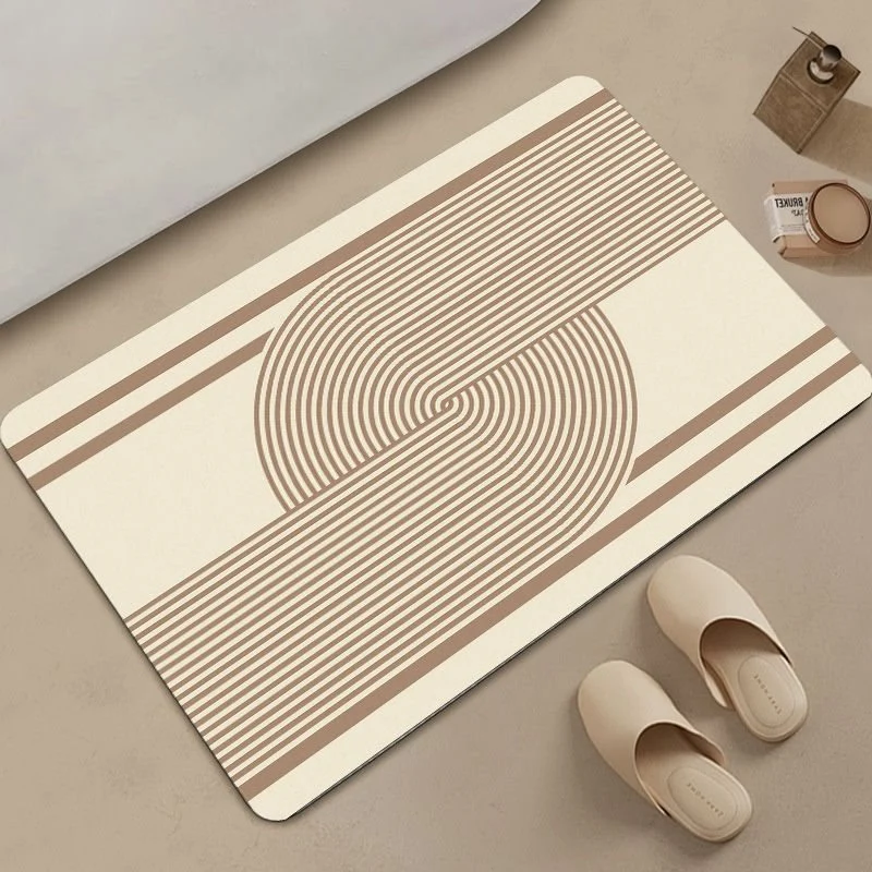 Moderne Geometrische Badematte