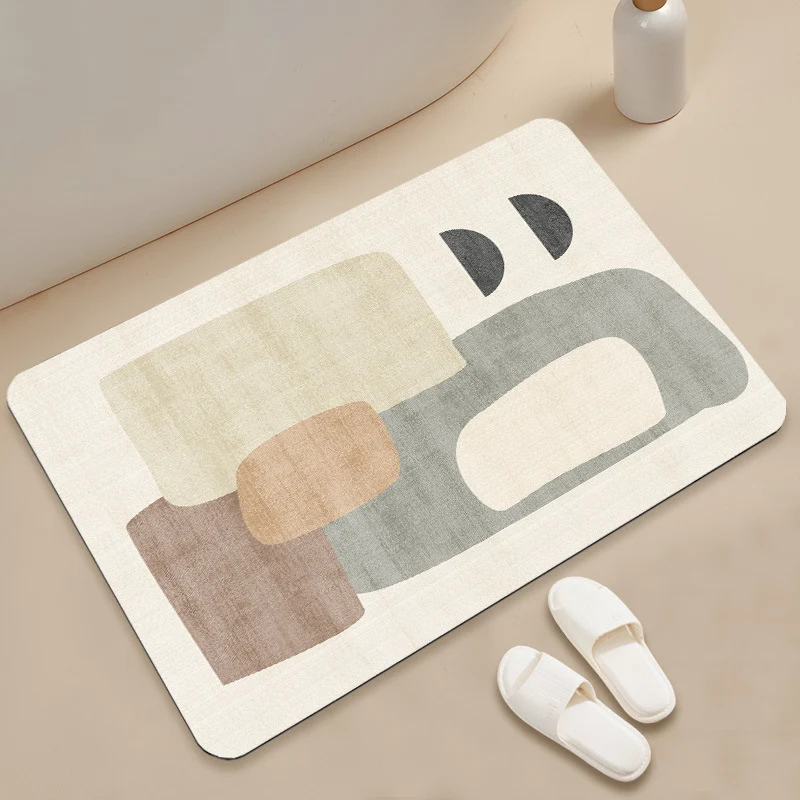 Moderne Geometrische Badematte