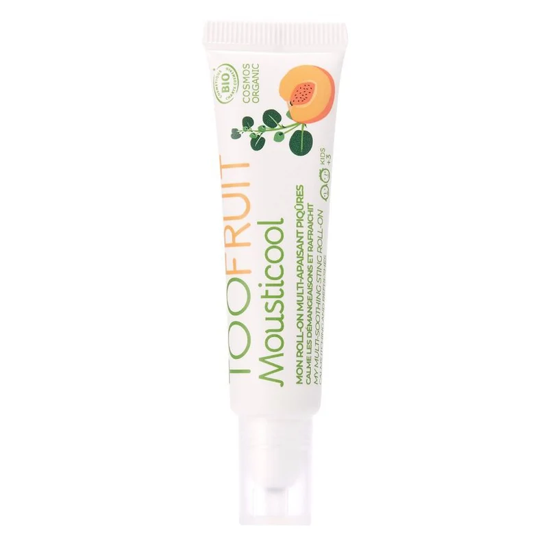 TOOFRUIT Mousticool Mückenstich Roll- on Kapernknospe -Aprikose -Pfirsich 10ml