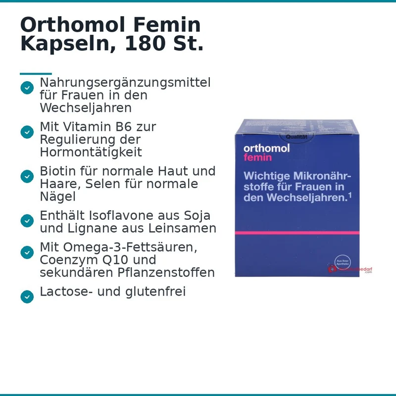 Orthomol Femin Kapseln, 180 St.