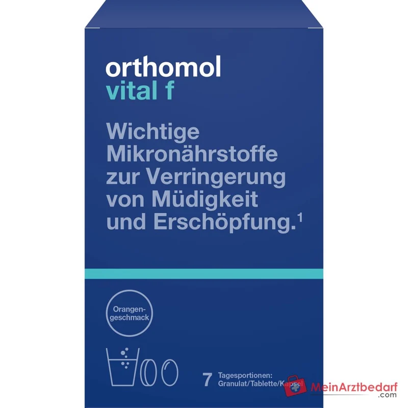 Orthomol Vital F Kombipackung, 1 Packung (7 Tagesportionen)