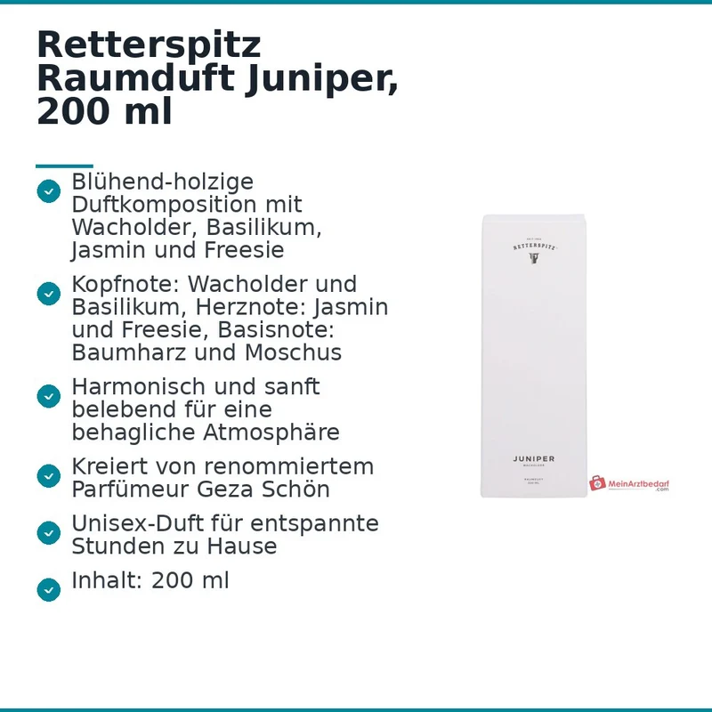 Retterspitz Raumduft Juniper, 200 ml