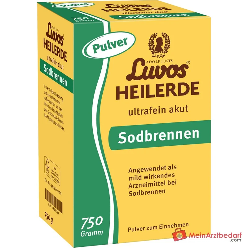 Luvos Heilerde ultrafein akut Sodbrennen Pulver, 750 g