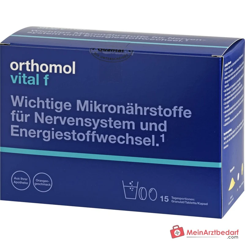 Orthomol Vital f Granulat/Tablette/Kapsel, 15 Tagesportionen