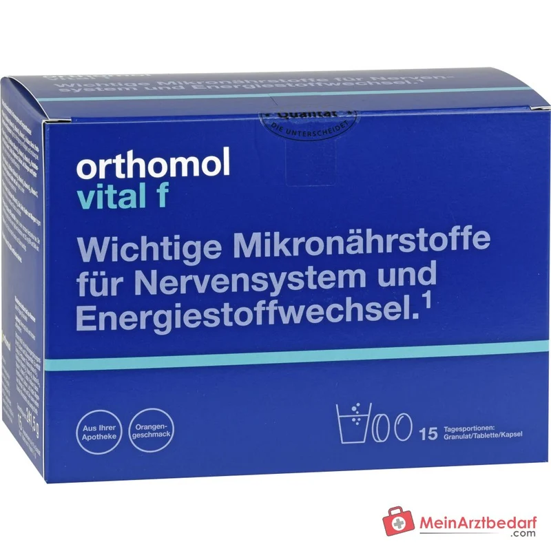 Orthomol Vital f Granulat/Tablette/Kapsel, 15 Tagesportionen