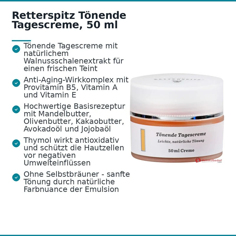 Retterspitz Tönende Tagescreme, 50 ml